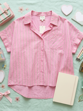 Load image into Gallery viewer, Striped Button Down - 2 Colors