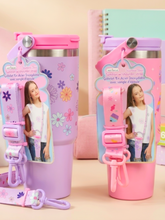 Load image into Gallery viewer, Tumbler w/ Strap - 2 Designs!
