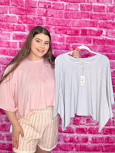 Load image into Gallery viewer, Boxy Cropped Tee - 2 Colors!
