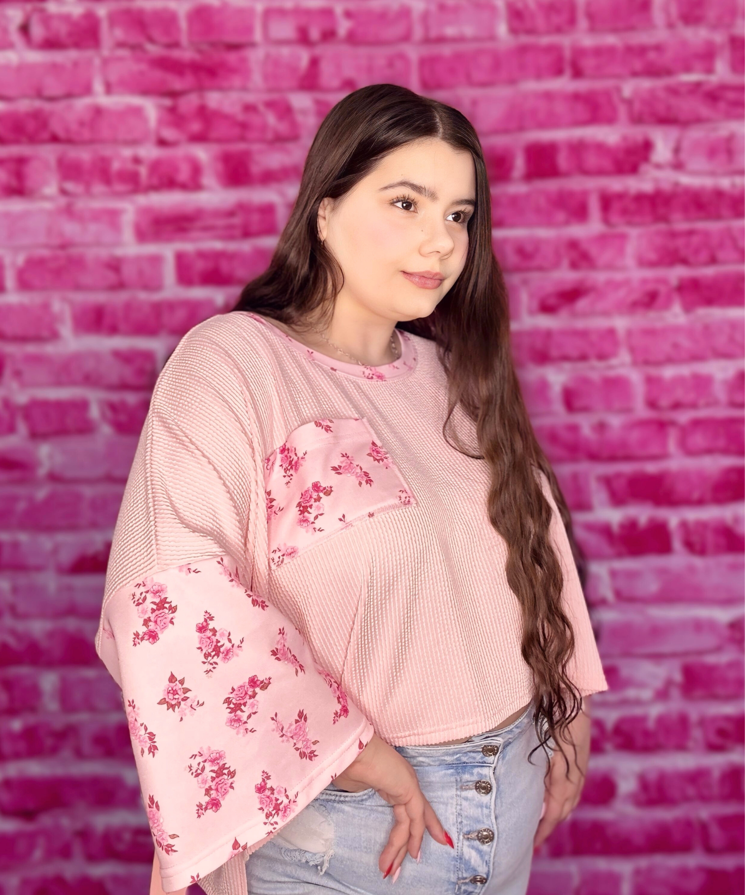 Rose Crop Tee