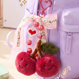 Cherry Plush Keychain