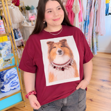 Collie Boxy Jewel Tee