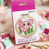 Axolotl Embroidery Kit