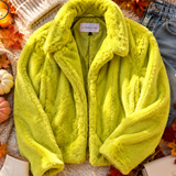 Faux Fur Crop Jacket