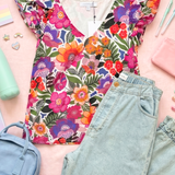 Floral Tiffy Top