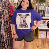 Greyhound Boxy Jewel Tee