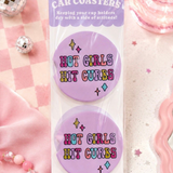 Hit Curbs Car Coasters