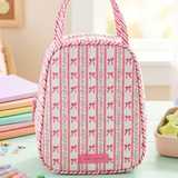 Floral Bow Lunch Bag