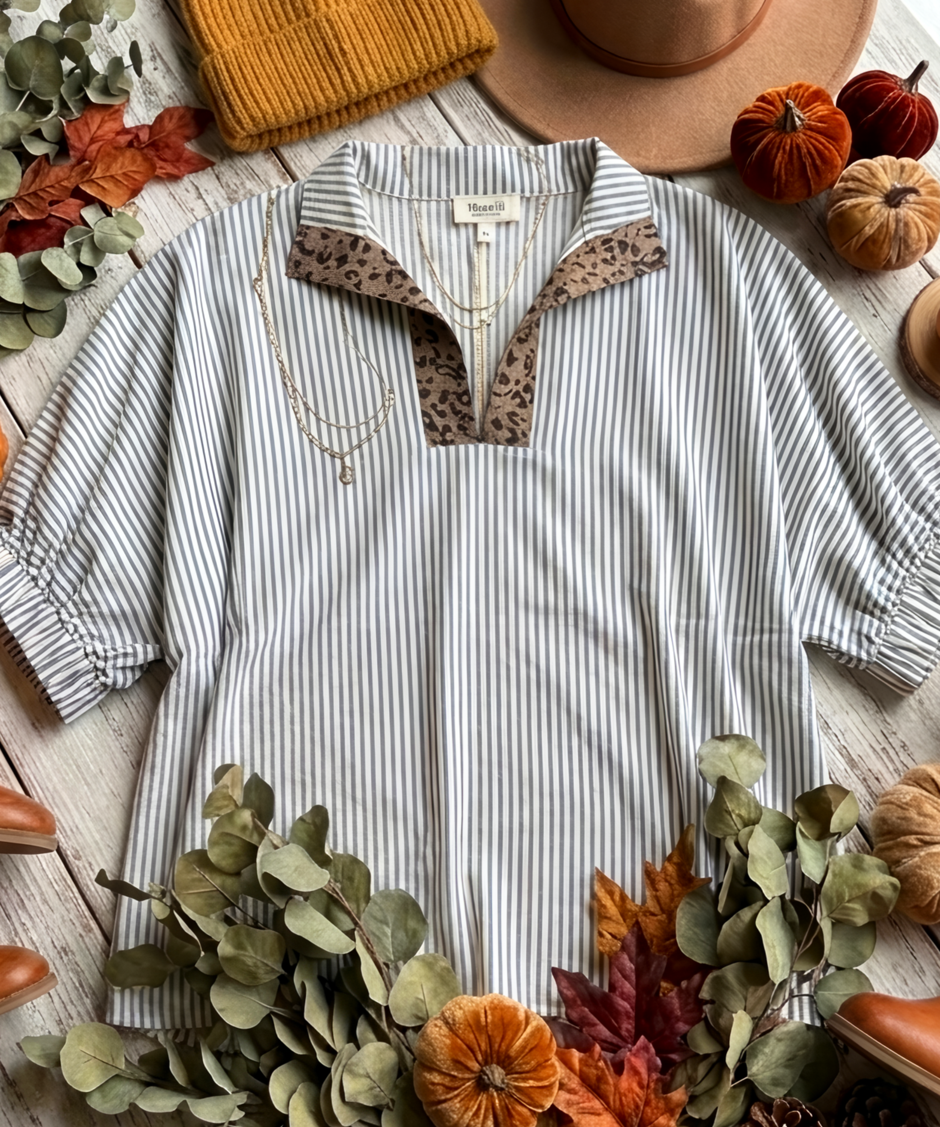 Leopard Detail Top