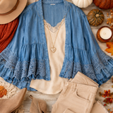 Lace Shrug - 2 Colors
