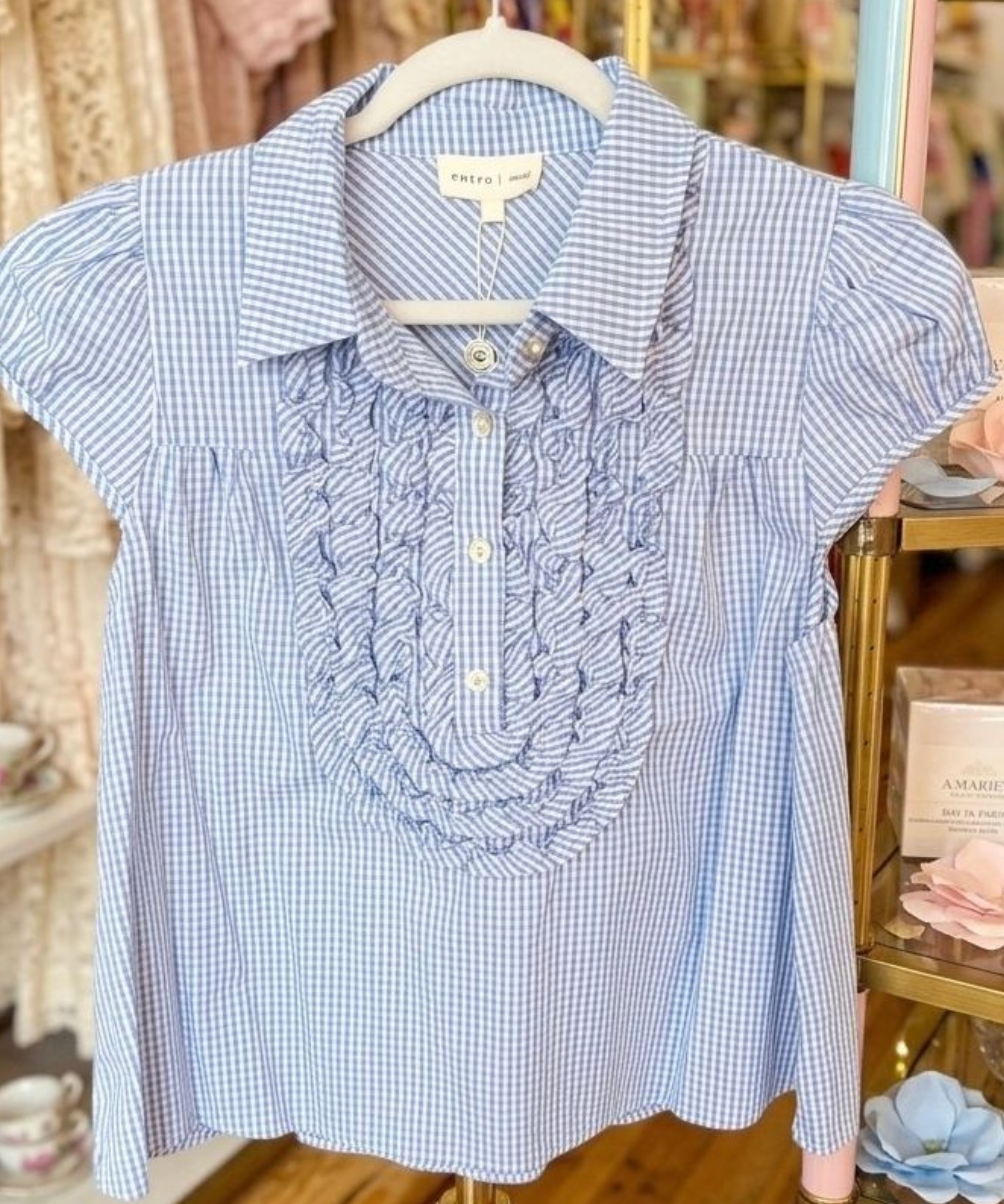 Ruffle Top - 2 Colors