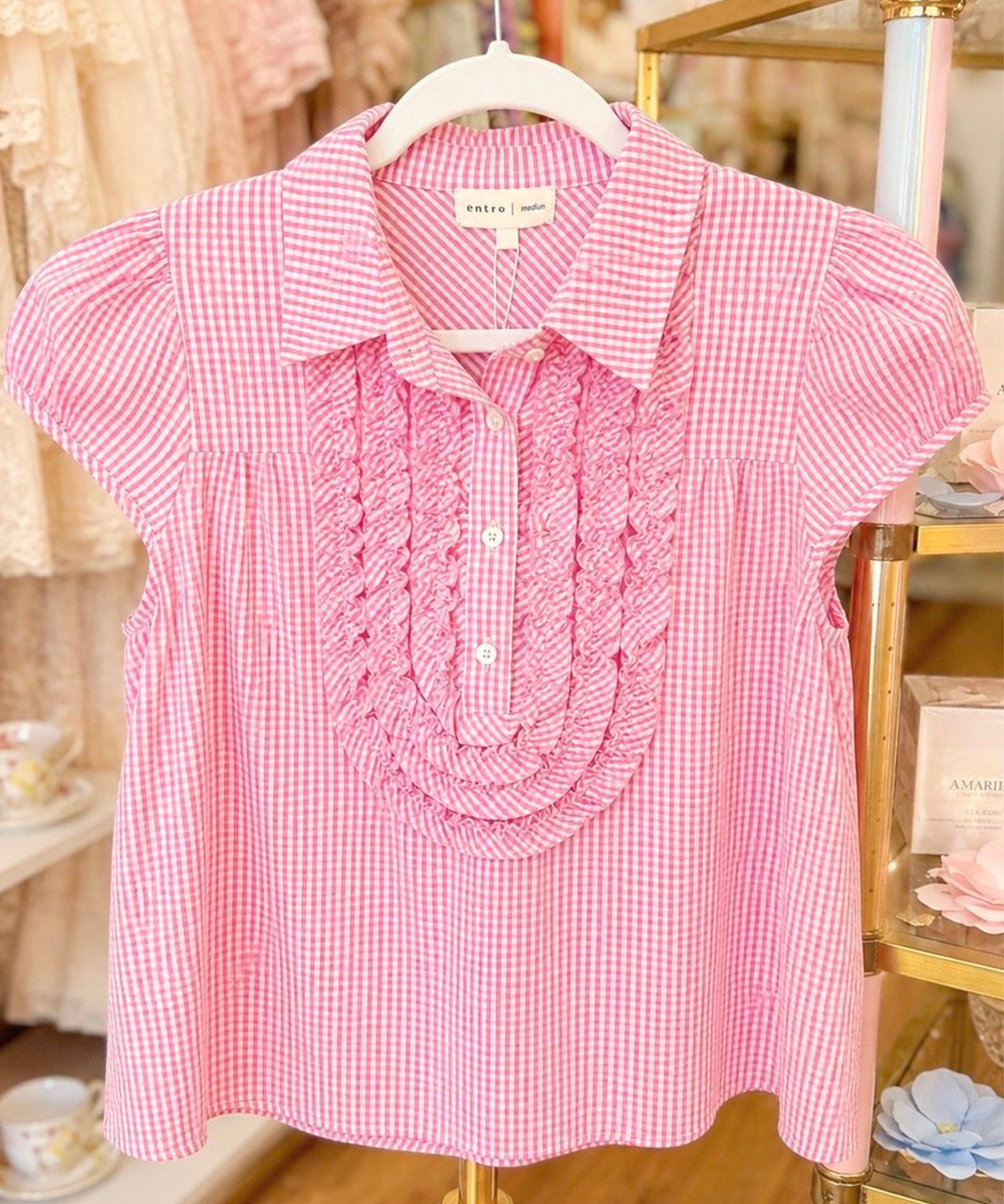 Ruffle Top - 2 Colors
