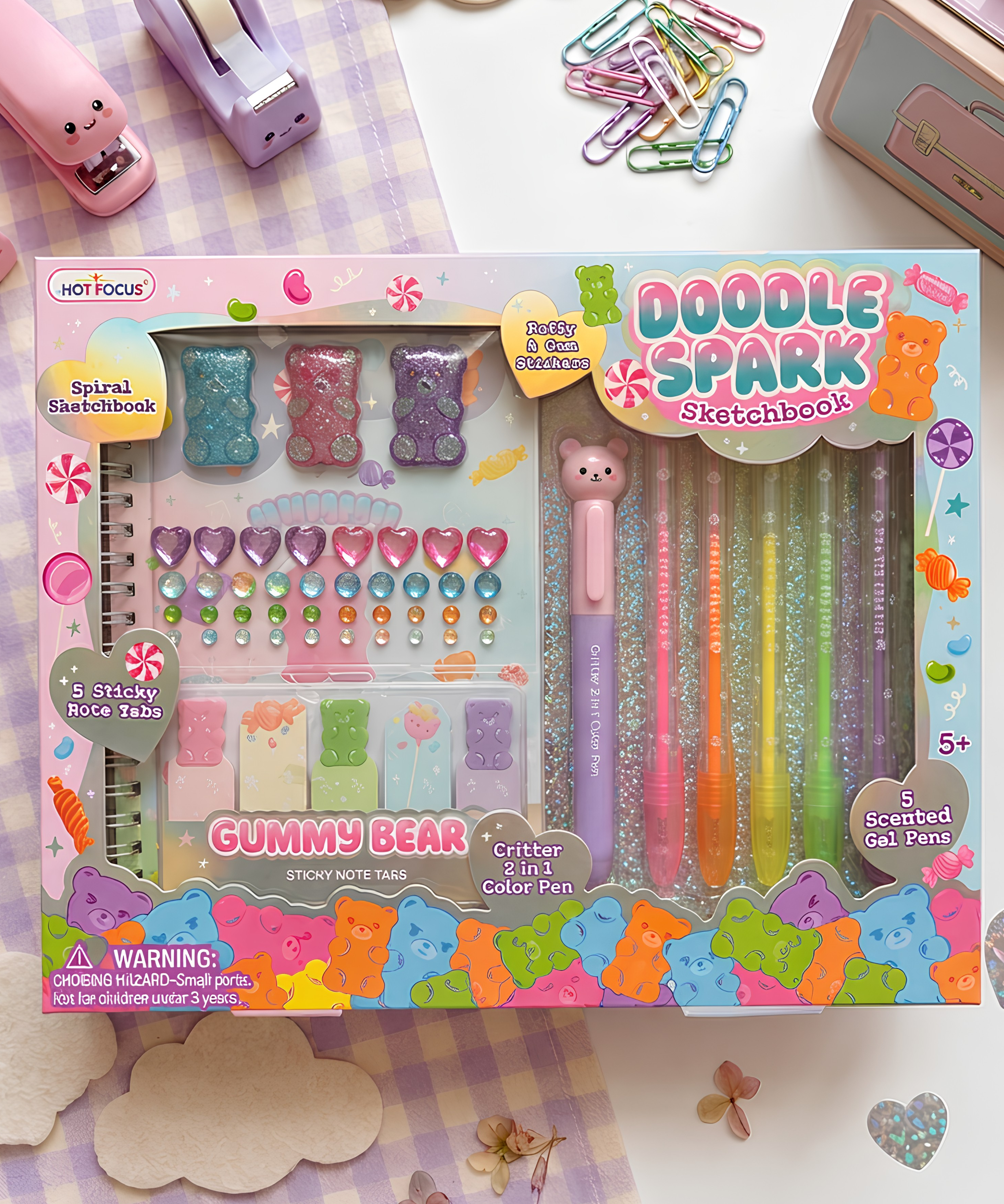 Doodle Spark Sketchbook Set - 2 Styles!