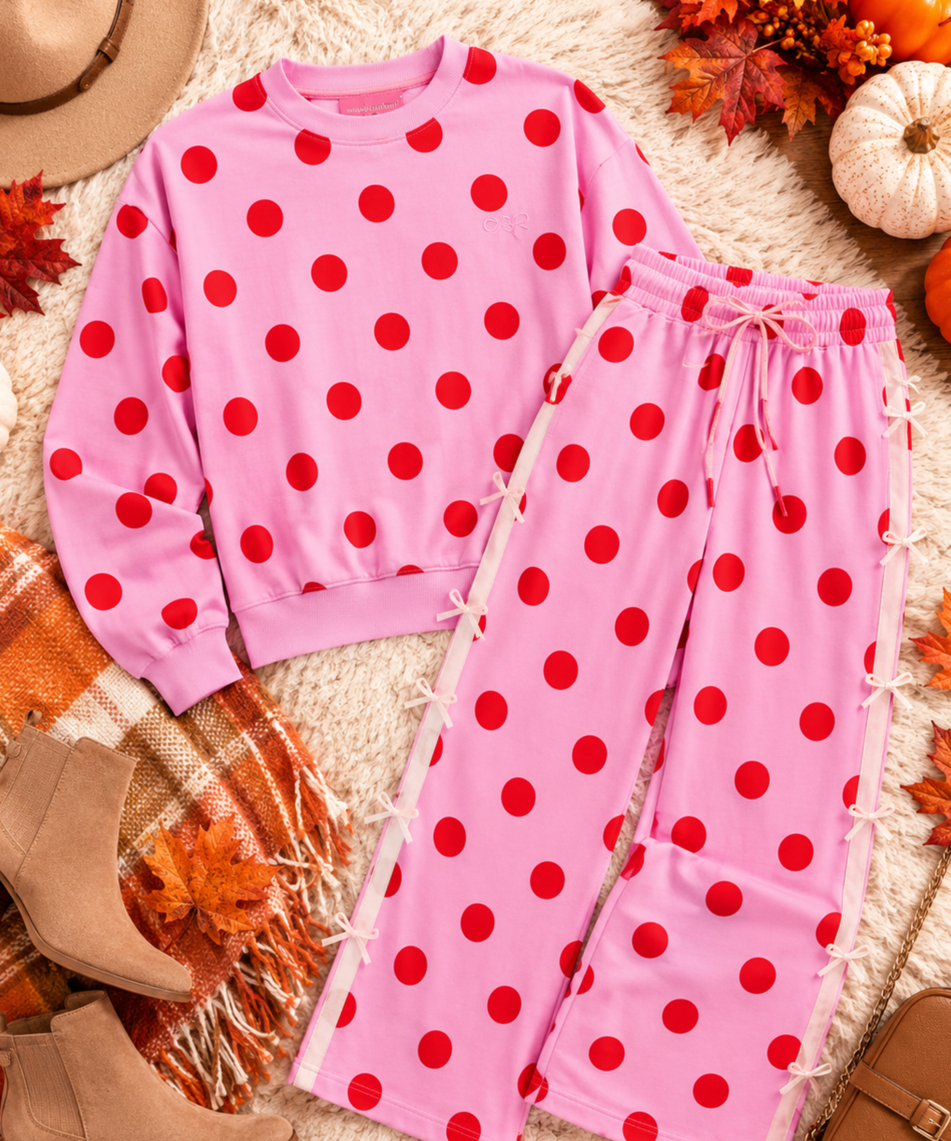 Polka Dot Crewneck - 2 Colors