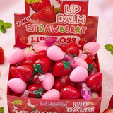 Strawberry Lip Balm - 2 Colors!