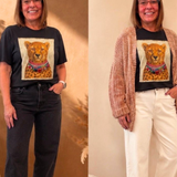 Jewel Cheetah Tee