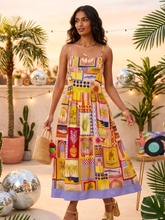 Load image into Gallery viewer, Talmar Postcard Dress
